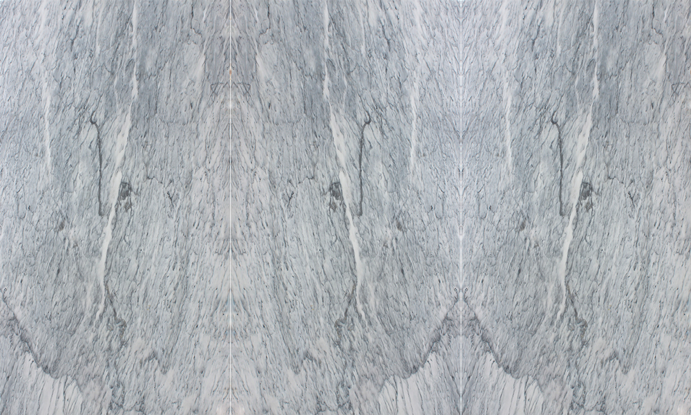 Static Grey Marble Vertical Bookmatch