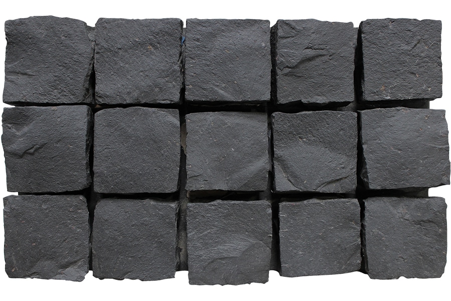 Custom Black Basalt Cobble