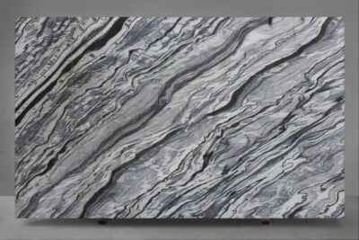 Silver Stream Honed Marble Slab